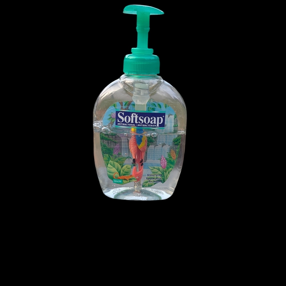 VTG Rare Parrott Softsoap Soft soap Hand Pump Soap